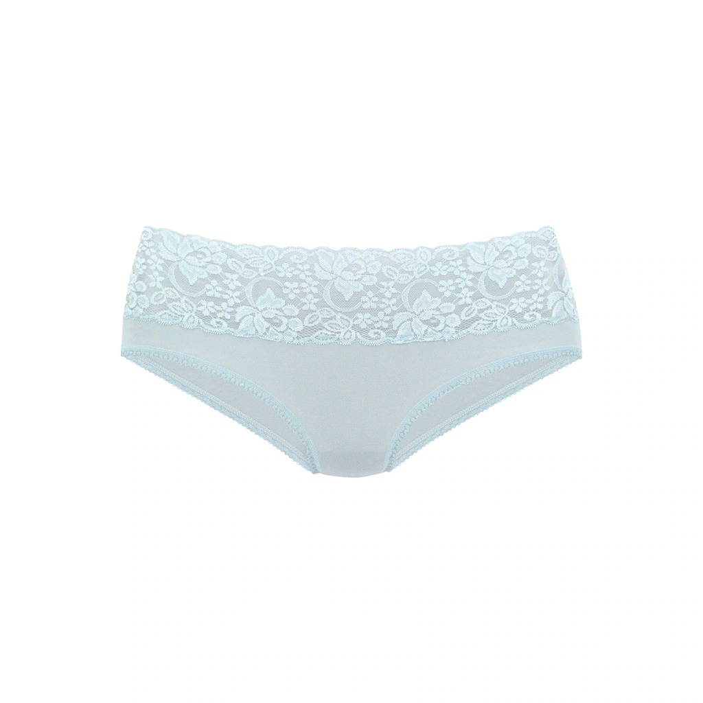Vivance Slip (3er-Pack) aus elastischer Baumwolle mit floraler Spitze ▷ für zollfrei