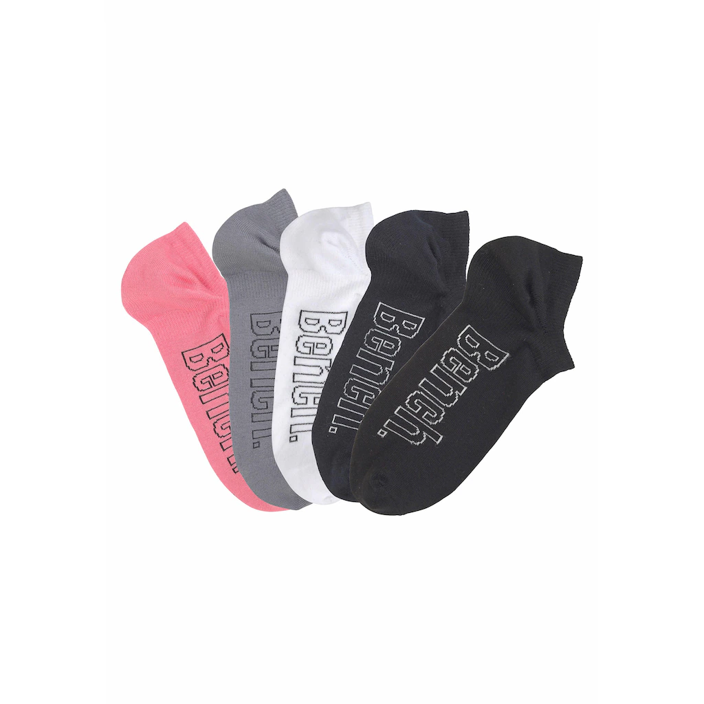 Bench. Sneakersocken (Packung 5 Paar) für modische Sneaker-Schuhe ▷ für Rabatte dieses Monats