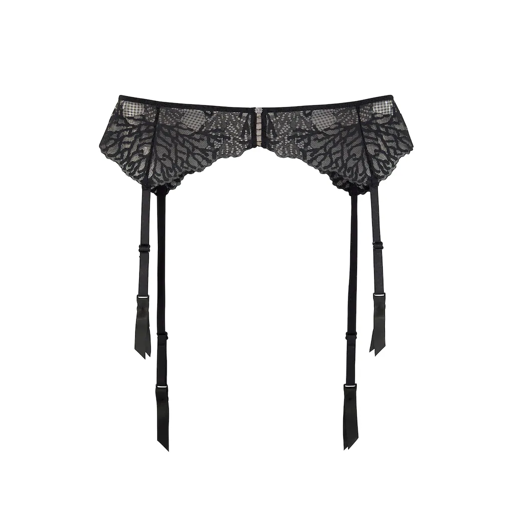 JETTE Strapsgürtel aus transparenter Spitze sexy Dessous Reizwäsche bestellen Meist gekauft