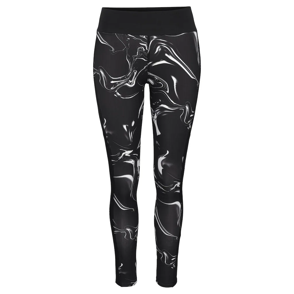 LASCANA ACTIVE Leggings »Black Marble« Sporthose mit Mesh Große Rabatte