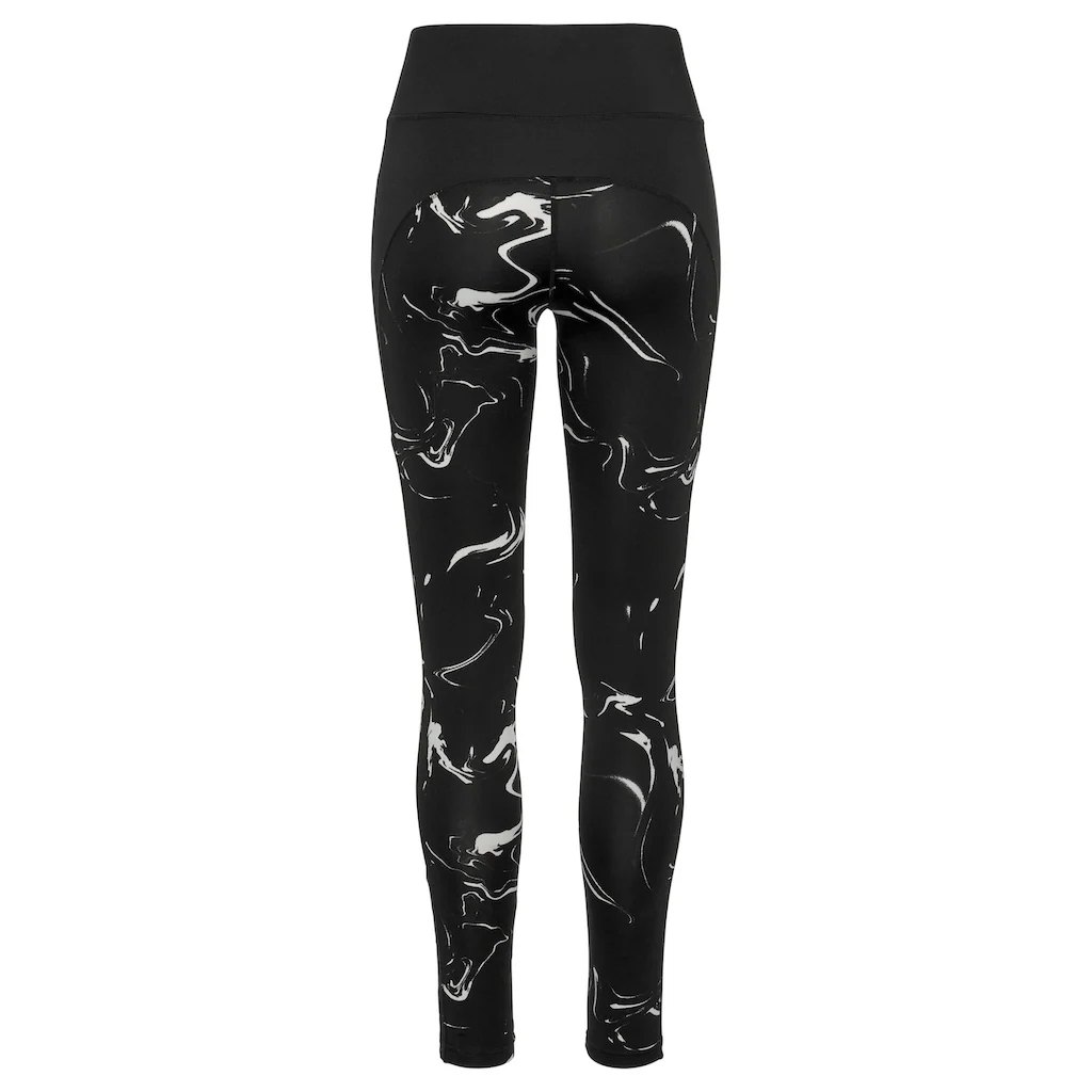 LASCANA ACTIVE Leggings »Black Marble« Sporthose mit Mesh Große Rabatte