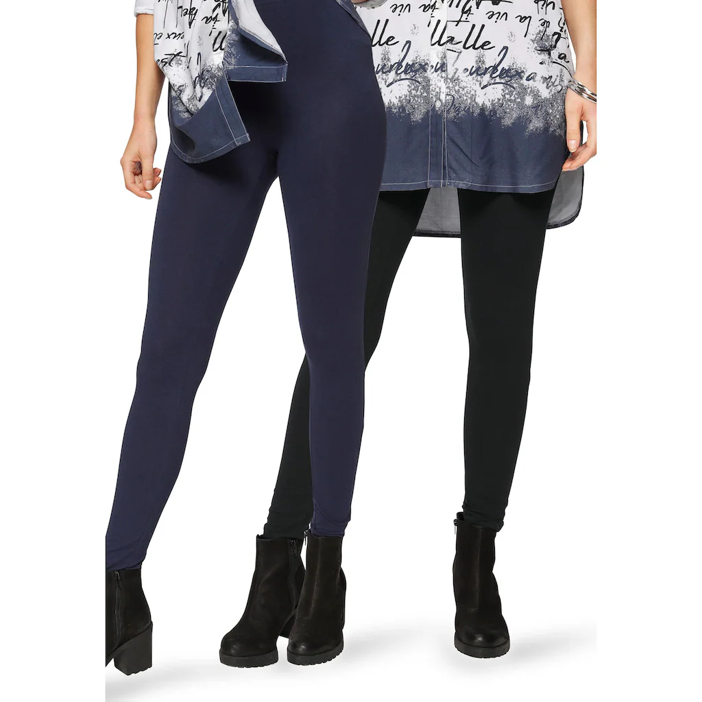 Boysen's Leggings (Packung 2er-Pack) mit Baumwolle NEUE FARBE Bestseller