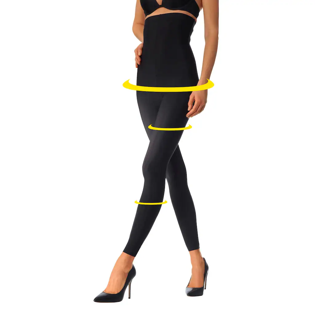 LASCANA Highwaist Leggings mit leichtem Shaping Effekt Loungewear Kauf eins, bekomm eins gratis