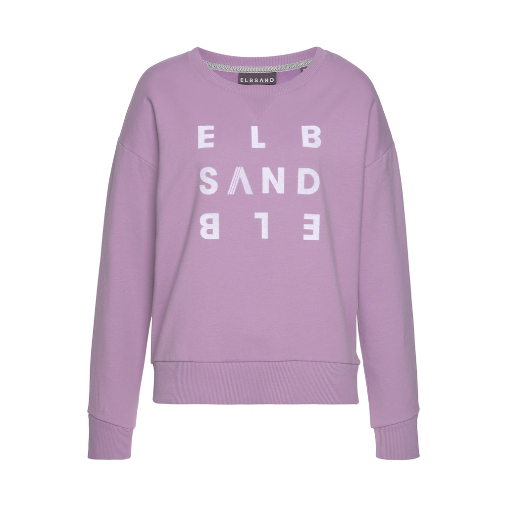 Elbsand Sweatshirt »Ylva« mit Logodruck sportlich-casual Wochenangebot