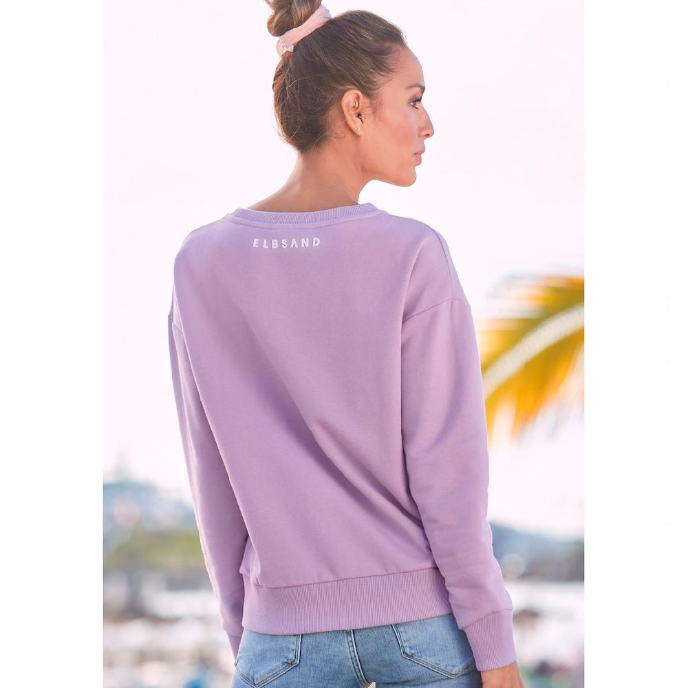 Elbsand Sweatshirt »Ylva« mit Logodruck sportlich-casual Wochenangebot