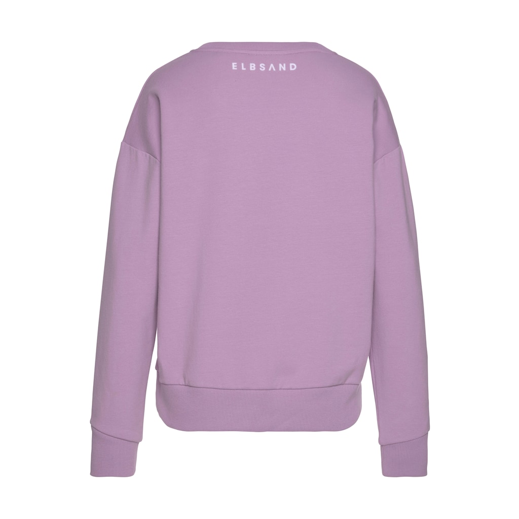 Elbsand Sweatshirt »Ylva« mit Logodruck sportlich-casual Wochenangebot