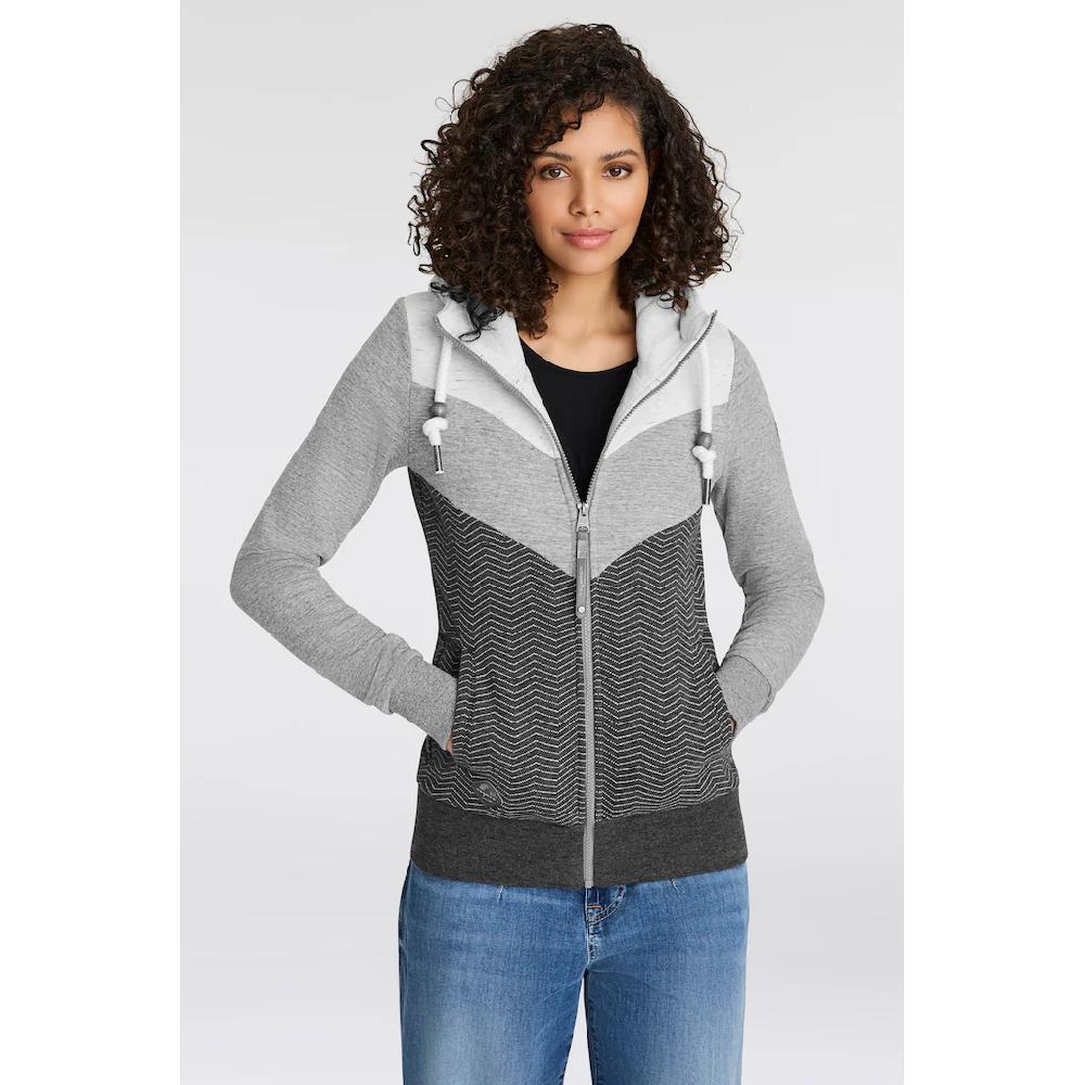 Ragwear Sweatjacke »TREGA ZIP O« im Colorblocking-Design JETZT KAUFEN
