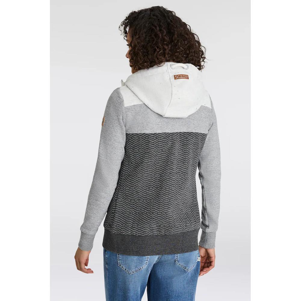 Ragwear Sweatjacke »TREGA ZIP O« im Colorblocking-Design JETZT KAUFEN
