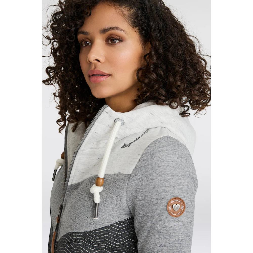 Ragwear Sweatjacke »TREGA ZIP O« im Colorblocking-Design JETZT KAUFEN