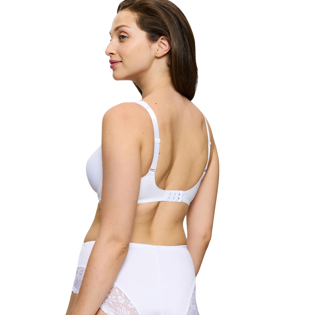 Triumph Minimizer-BH »Modern Soft+Cotton W01« verkleinert die Brust optisch um eine Cup-Größe ▷ für Zeitbegrenzte Promotion