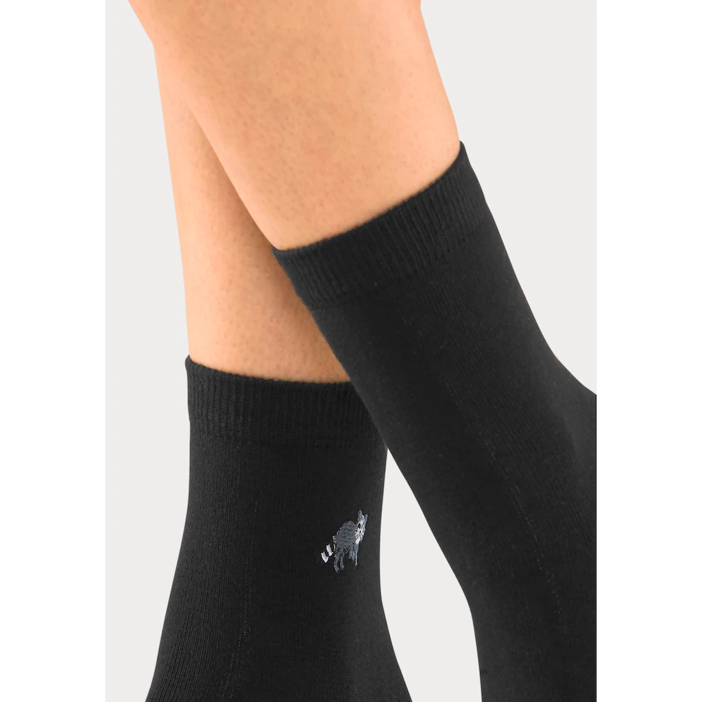 H.I.S Socken (Packung 5 Paar) mit hochwertiger Stickerei online bestellen Vierteljährliche Förderung