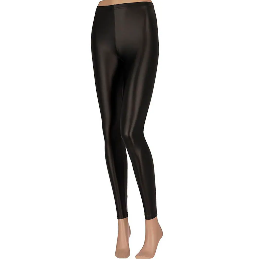 Sarlini Leggings Leicht glänzend in Lederoptik Discount Store für neue Produkte