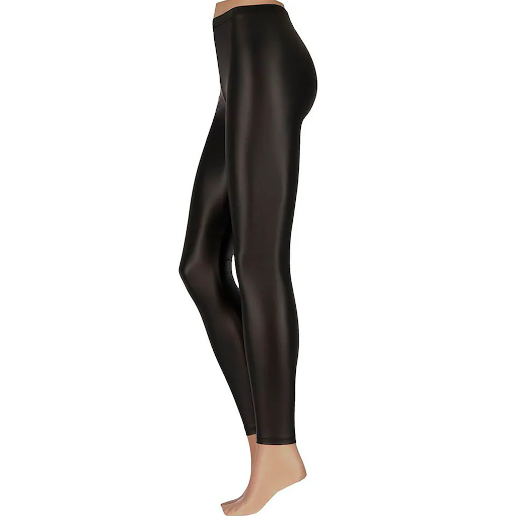 Sarlini Leggings Leicht glänzend in Lederoptik Discount Store für neue Produkte
