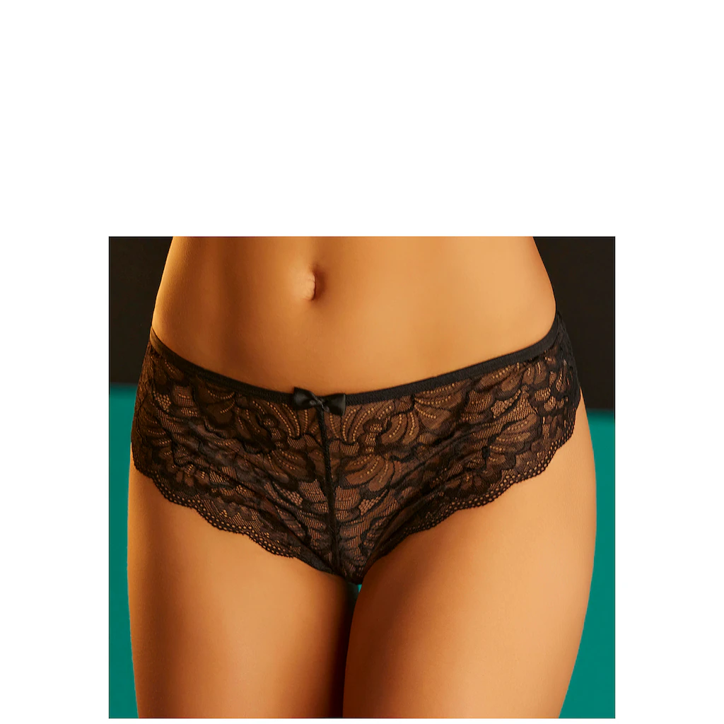 petite fleur gold Tanga-Ouvert (2 St.) Packung: Tanga aus Spitze und Ouvert aus Bändern online kaufen Speichern exportieren