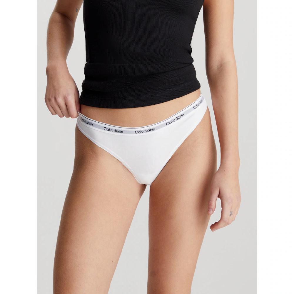 Calvin Klein Underwear Tanga »3 PACK THONG (LOW-RISE)« (Packung 3 St. 3er-Pack) mit Logobund online bestellen Angebote