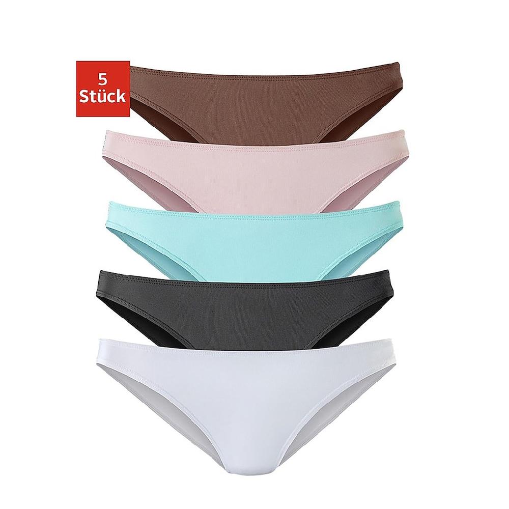 Bikinislip (Packung 5 St.) aus weicher Microfaserqualität online bestellen Rabatt