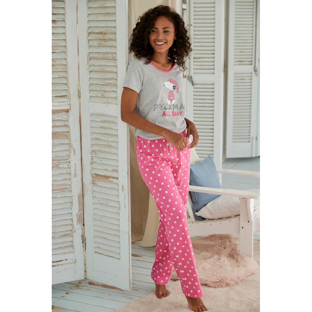Peanuts Pyjama (2 tlg.) mit Snoopy Druckmotiv online bestellen Zeitbegrenzte Promotion