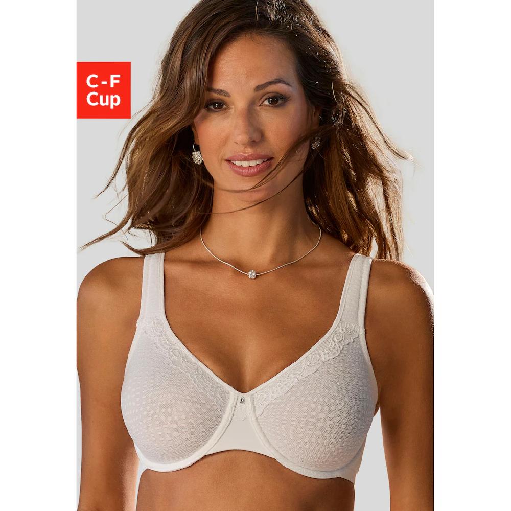 Nuance Minimizer-BH mit Bügel und leicht gefütterten Trägern aus hübschem Glanzjacquard kaufen Großer Ausverkauf
