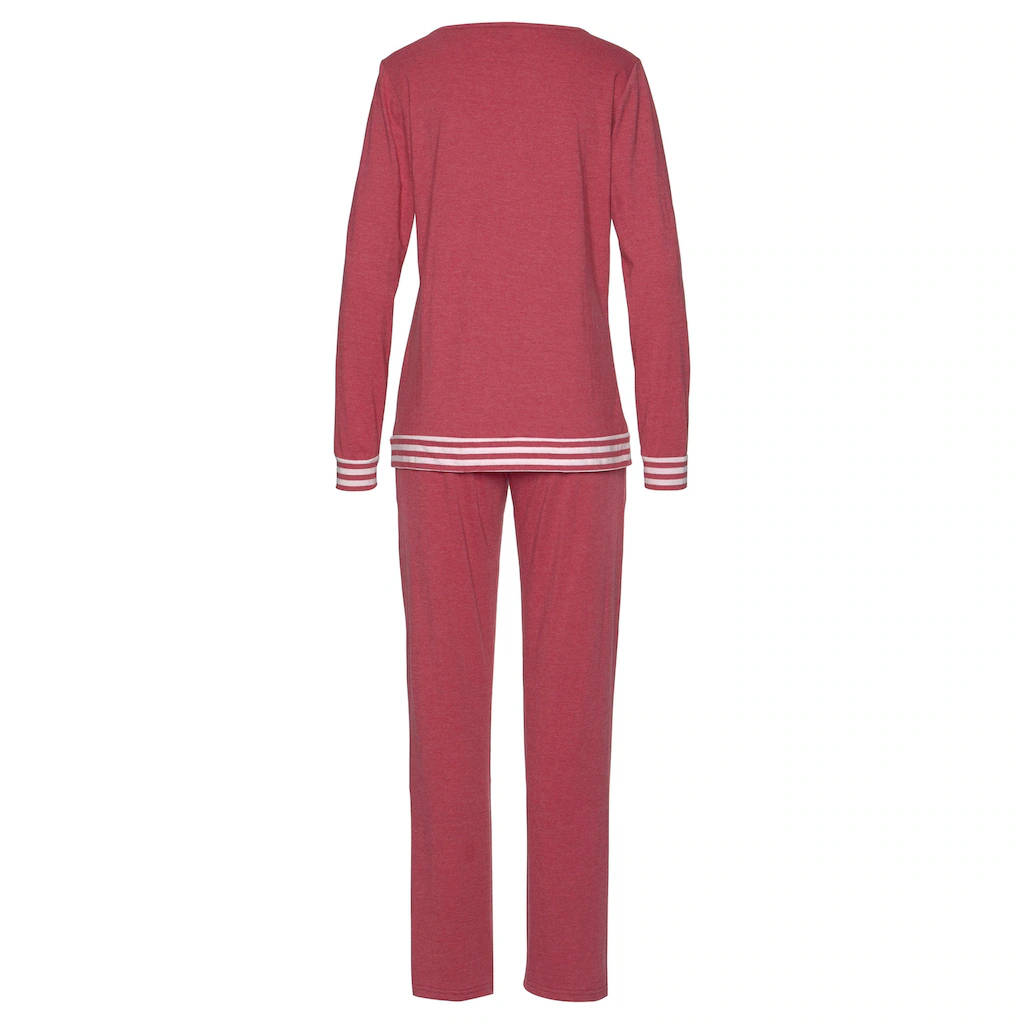 Arizona Pyjama mit Rundhalssauschnitt online kaufen Super Sparpreis