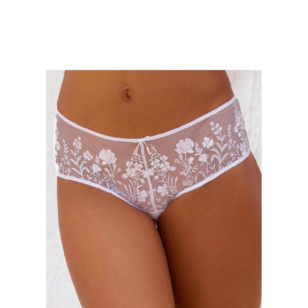 LASCANA Stringpanty »Maria« mit bunten Blumen aus Stickereispitze Wochenangebot
