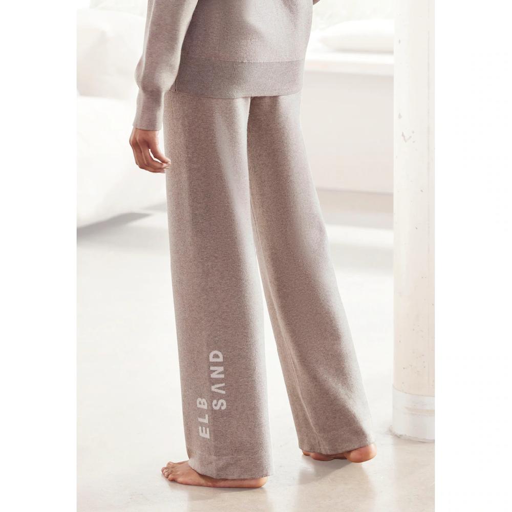 Elbsand Strickhose Loungehose Relaxhose aus weichem hochwertigem Strick Loungewear Zeitbegrenzte Promotion