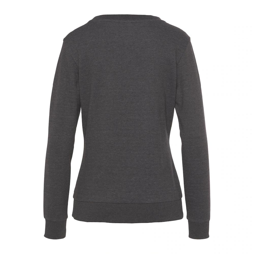 Bench. Loungewear Sweatshirt mit glänzender Logostickerei Loungewear Discount Store für neue Produkte