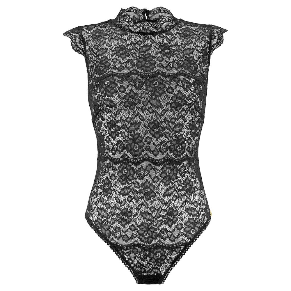 JETTE Body aus dezent transparenter Spitze in blumiger Optik Dessous online bestellen Nur noch ein Tag übrig